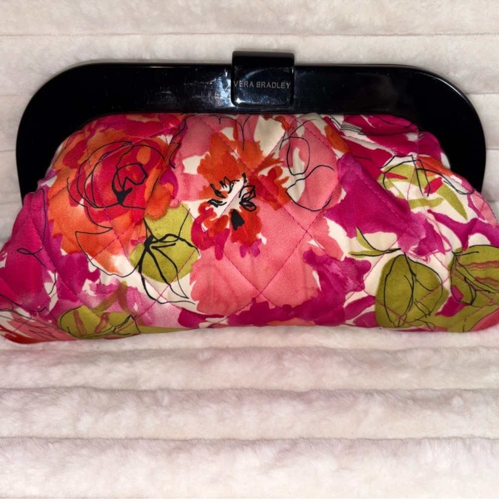 VERA BRADLEY vintage Floral Clutch